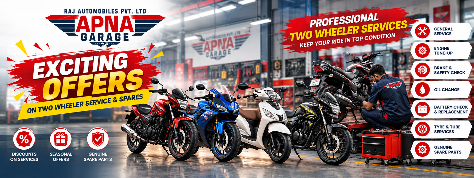 Two-wheeler offers