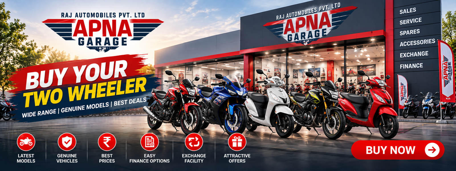 Buy your two-wheeler